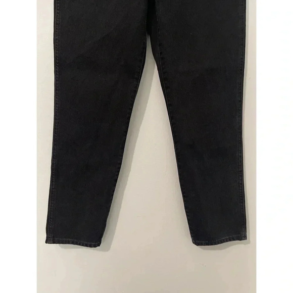 Aritzia Sunday Best Zola Mom Jean Size 6 Black High Rise Tapered Leg - Picture 6 of 13
